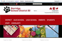 Tablet Screenshot of norridge80.org